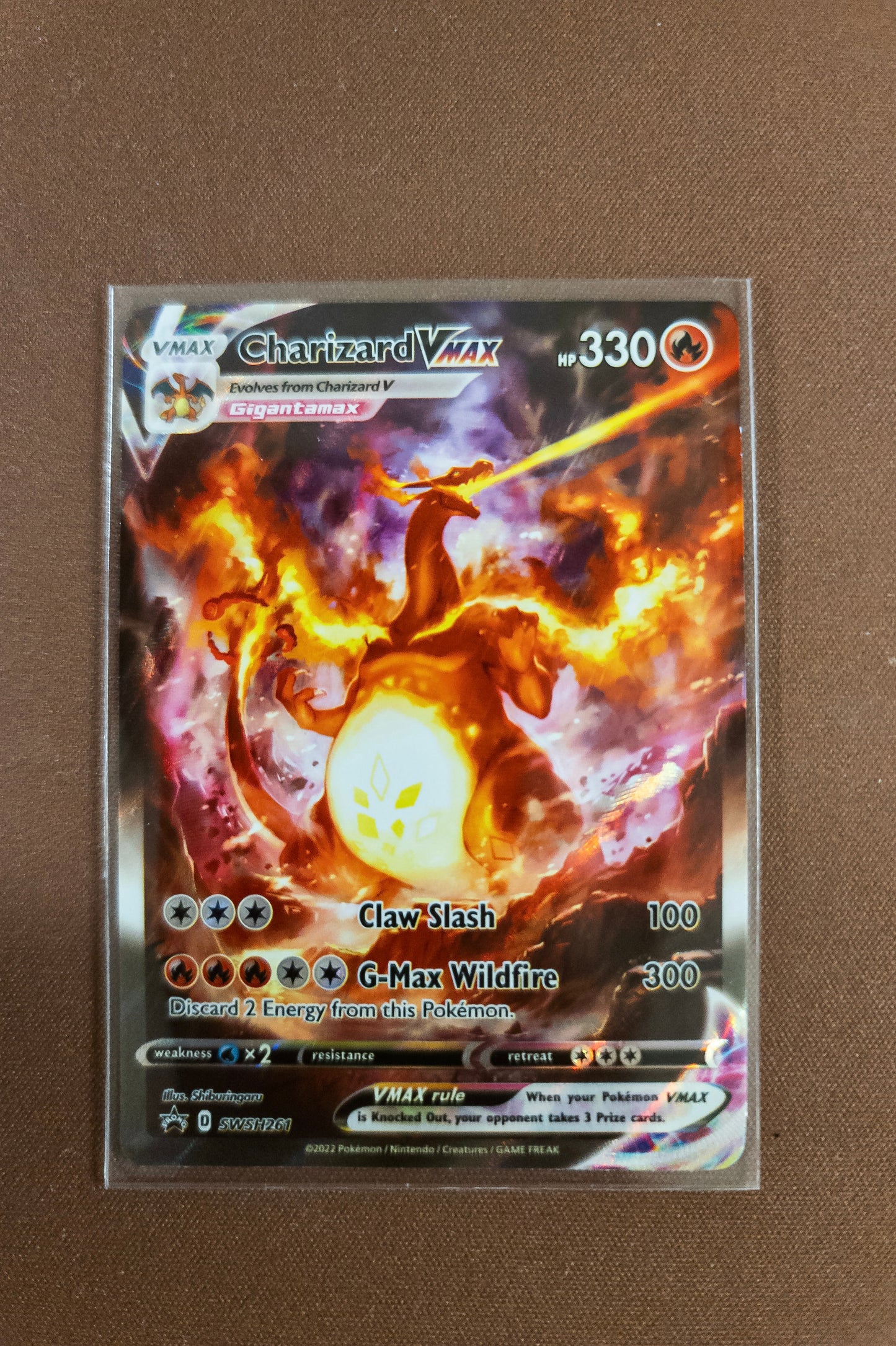 (S) Pokemon Card Charizard UPC Promos SWSH260 SWSH261 SWSH262