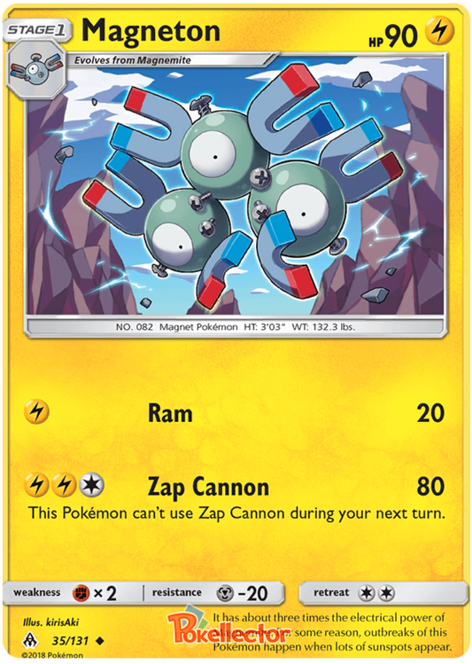 Pokemon Card Forbidden Light 35/131 035/131 Magneton Uncommon *MINT*