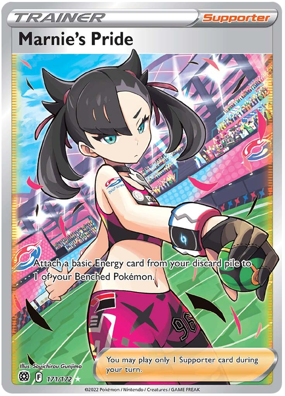 Pokemon Card Brilliant Stars 171/172 Marnie's Pride Full Art *M*