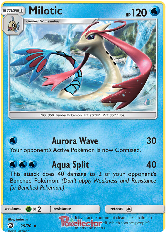 <transcy>Pokemon Card Dragon Majesty 29/070 029/070 Milotic Ungewöhnlich</transcy>