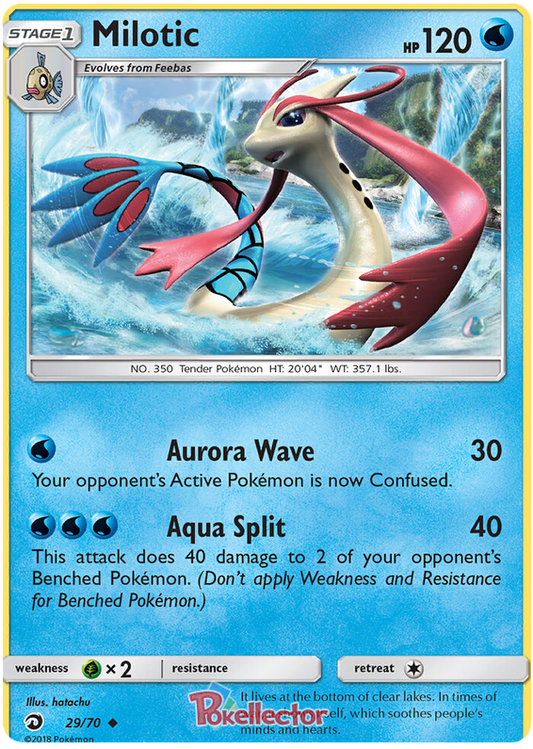 <transcy>Pokemon Card Dragon Majesty 29/070 029/070 Milotic Ungewöhnlich</transcy>