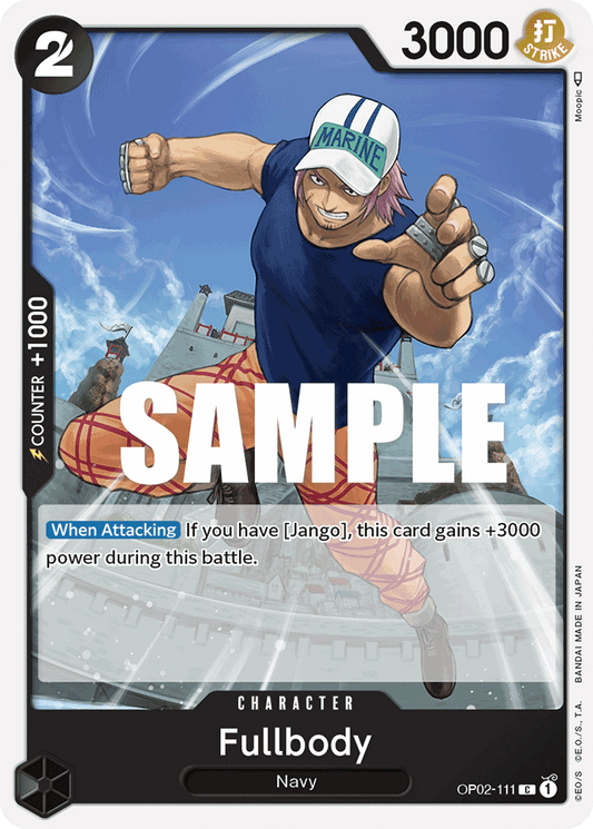 One Piece Card Paramount War Fullbody OP02-111 C