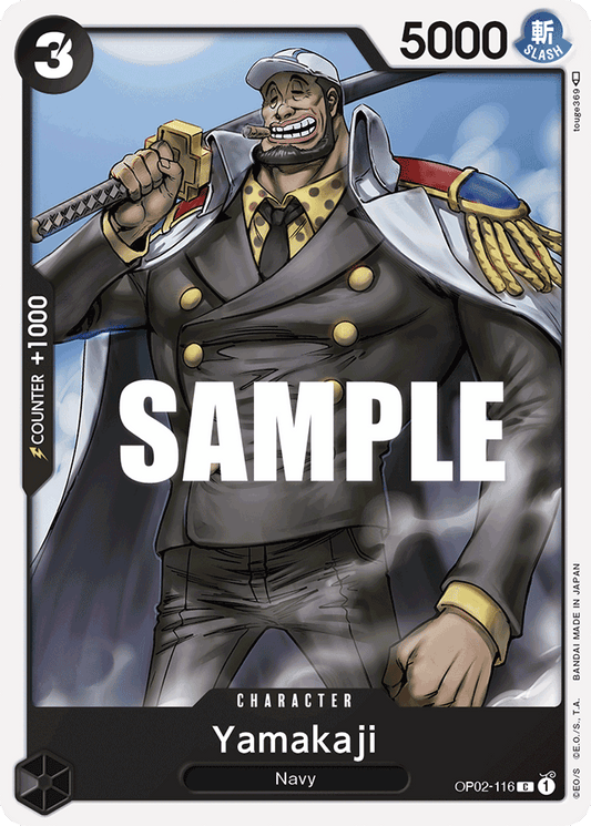 One Piece Card Paramount War Yamakaji OP02-116 C