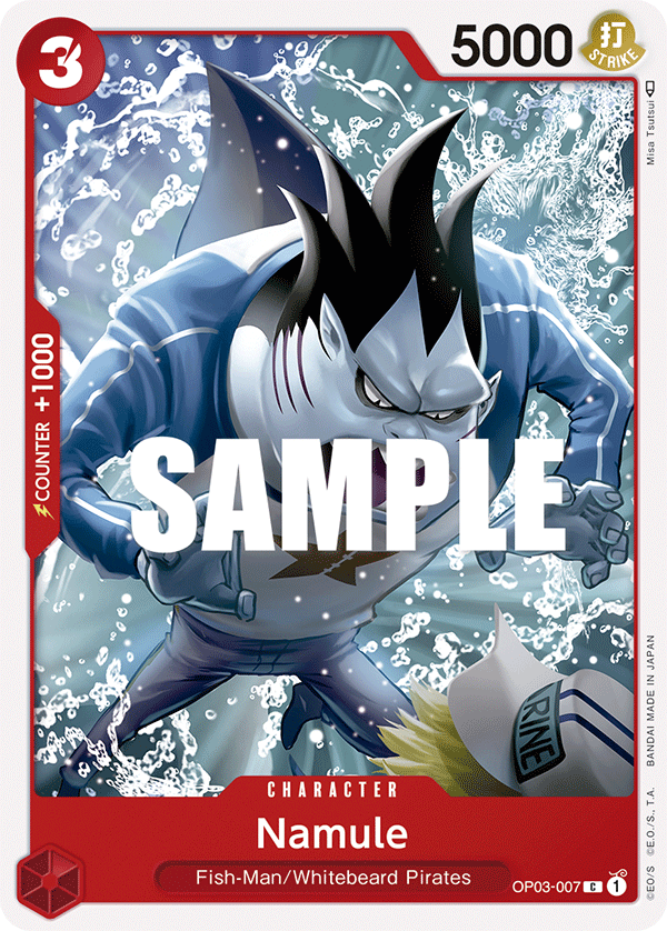 One Piece Card Pillars of Strength Namule OP03-007 C