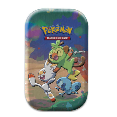Pokémon TCG: Celebrations Mini Tin: Gen. 8 Starters (Grookey, Scorbunny, Sobble)