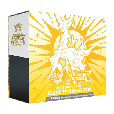 Pokemon TCG **POKEMON CENTER EXCLUSIVE** Brilliant Stars Elite Trainer Box