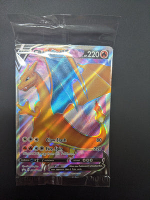 Pokemon Card SEALED SWSH Black Star Promos SWSH050 Charizard V
