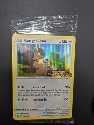 Pokemon Card SEALED SWSH Black Star Promos SWSH038 Kangaskhan Prerelease promo