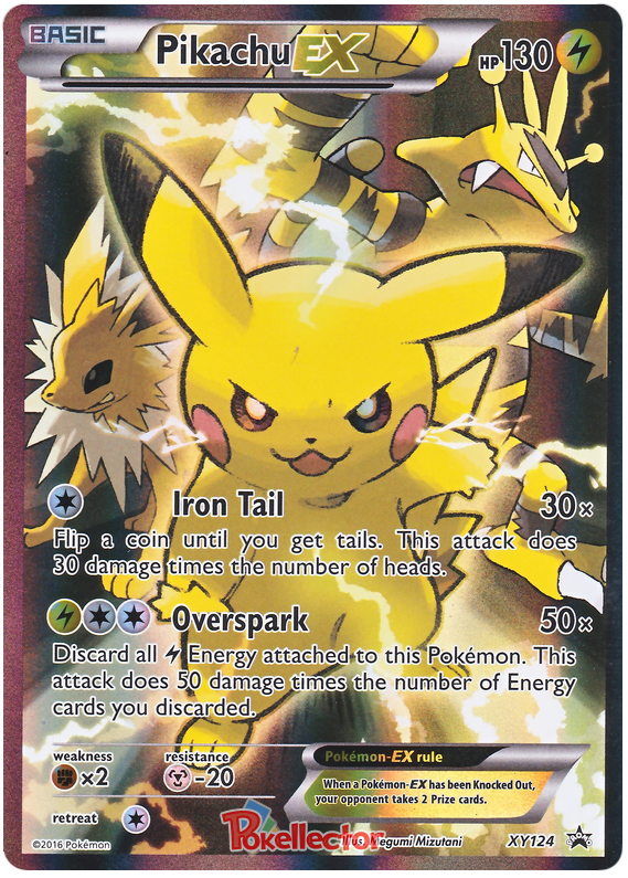 Pokemon Card XY Promos XY124 Pikachu EX