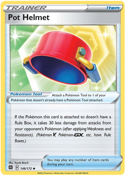 Pokemon Card Brilliant Stars 146/172 Pot Helmet Uncommon