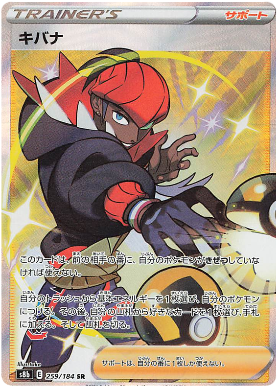 Pokemon Card VMAX Climax Japanese 259/184 Raihan SR