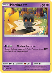Pokemon Card Cosmic Eclipse 103/236 Marshadow Rare