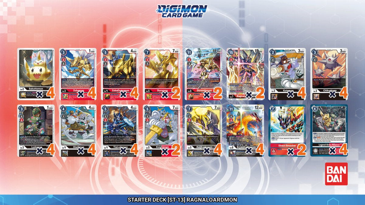 Digimon Card Game: Starter Deck ST-13 "RagnaLoardmon"
