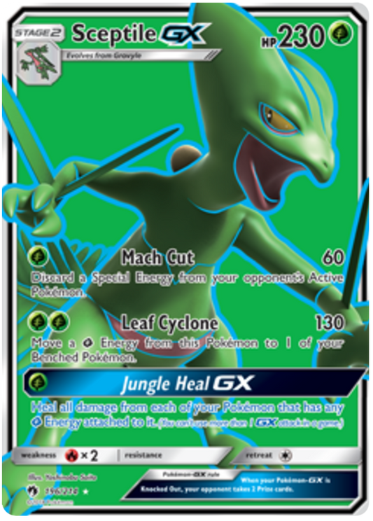 Pokemon Card Lost Thunder 196/214 Sceptile GX Full Art *MINT*