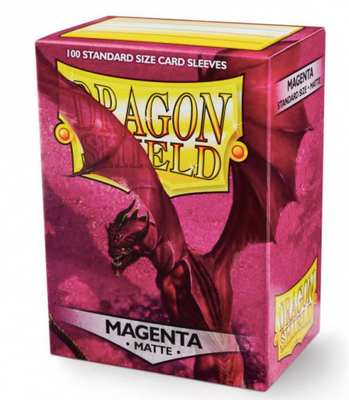 Dragonshield Card Sleeves Matte - Magenta