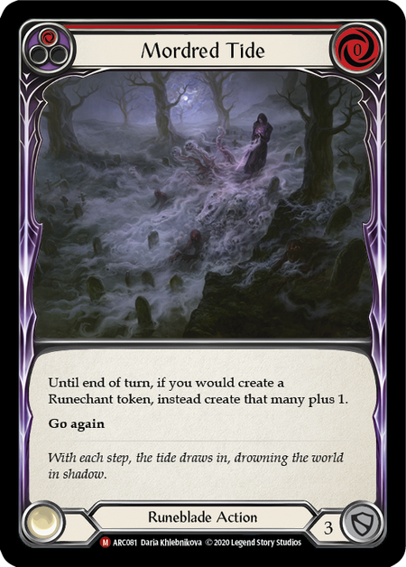 Flesh and Blood Arcane Rising Unlimited M ARC081 Mordred Tide Rainbow