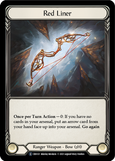 Flesh and Blood Crucible of War Unlimited R CRU121 Red Liner Standard