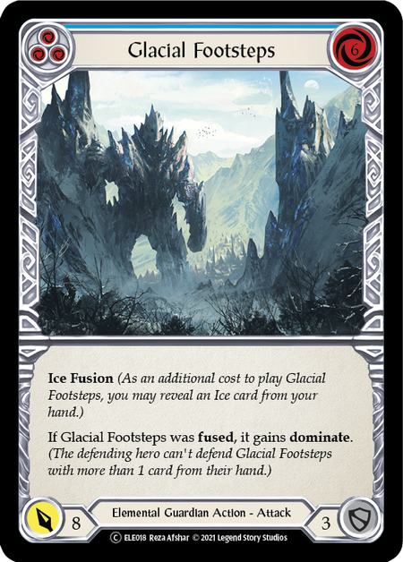 Flesh and Blood Tales of Aria Unlimited C ELE018 Glacial Footsteps (Blue) Rainbow