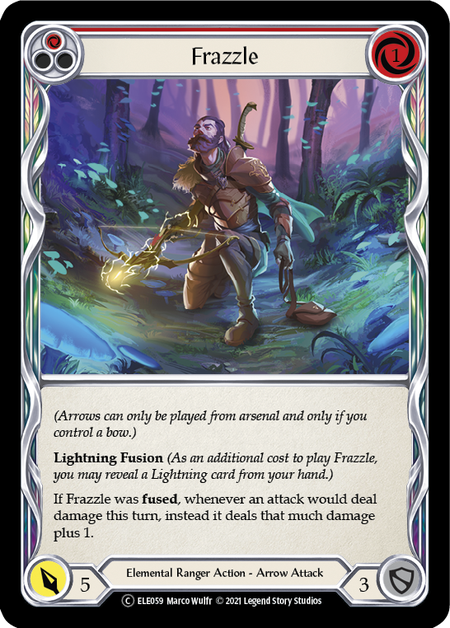 Flesh and Blood Tales of Aria Unlimited C ELE059 Frazzle (Red) Rainbow