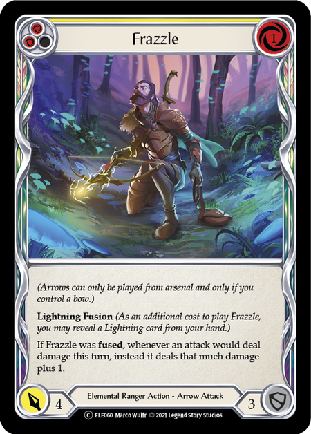 Flesh and Blood Tales of Aria Unlimited C ELE060 Frazzle (Yellow) Rainbow