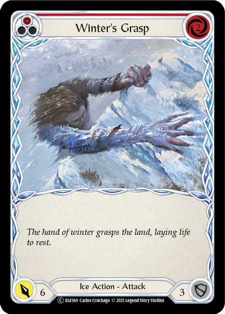 Flesh and Blood Tales of Aria Unlimited C ELE160 Winter's Grasp (Red) Standard