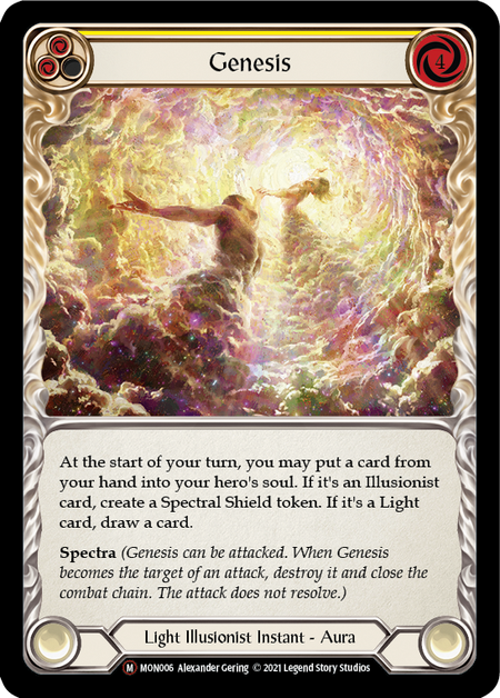 Flesh and Blood Monarch Unlimited M MON006 Genesis Rainbow
