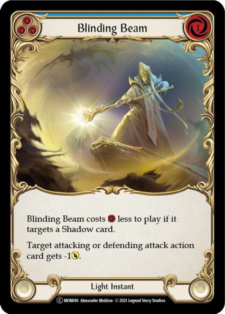 Flesh and Blood Monarch Unlimited C MON086 Blinding Beam (Blue) Rainbow