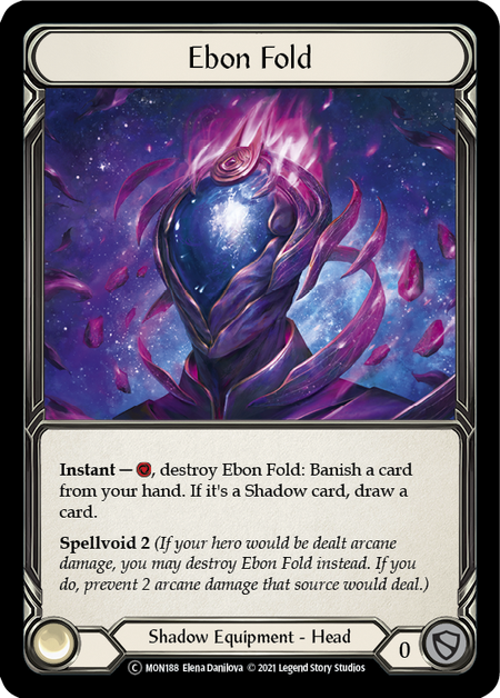 Flesh and Blood Monarch Unlimited C MON188 Ebon Fold Rainbow