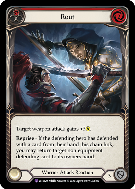 Flesh and Blood Welcome to Rathe Unlimited S WTR120 Rout Rainbow