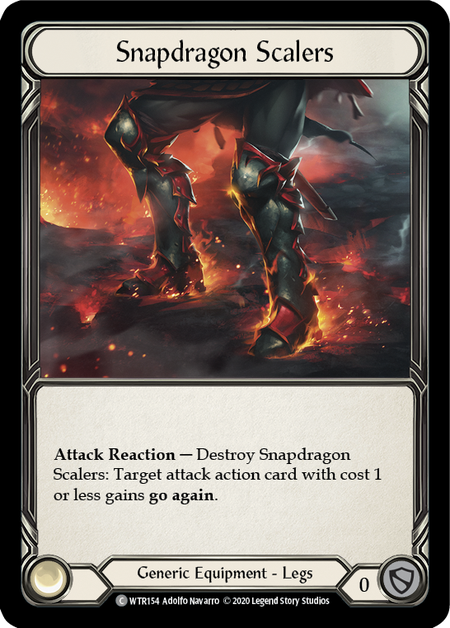 Flesh and Blood Welcome to Rathe Unlimited C WTR154 Snapdragon Scalers Standard