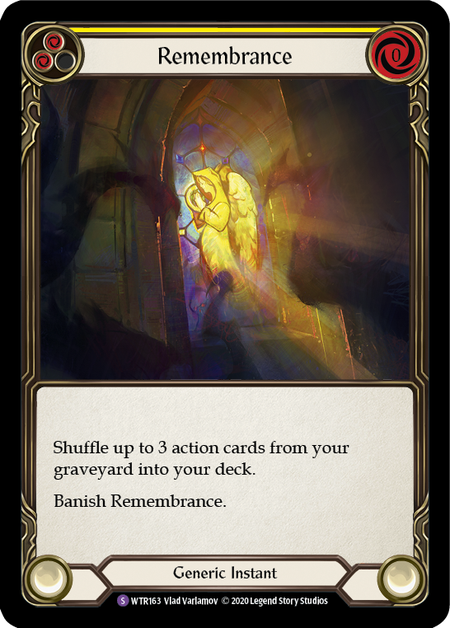 Flesh and Blood Welcome to Rathe Unlimited S WTR163 Remembrance Rainbow