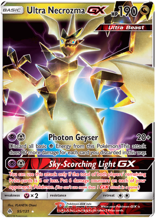 Pokemon Card Forbidden Light 95/131 095/131 Ultra Necrozma GX Ultra Rare *MINT*