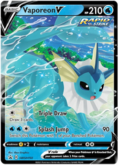 Pokemon Card SWSH Black Star Promos SWSH150 Vaporeon V