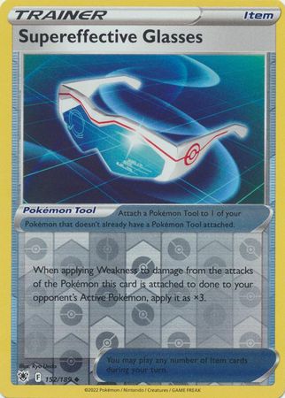 Pokemon Card Astral Radiance 152/189 Supereffective Glasses Item Reverse Holo Uncommon