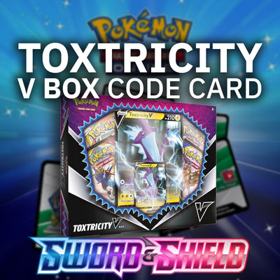 Pokemon Online (PTCGO) Code Card Sword & Shield -  Toxtricity V Box