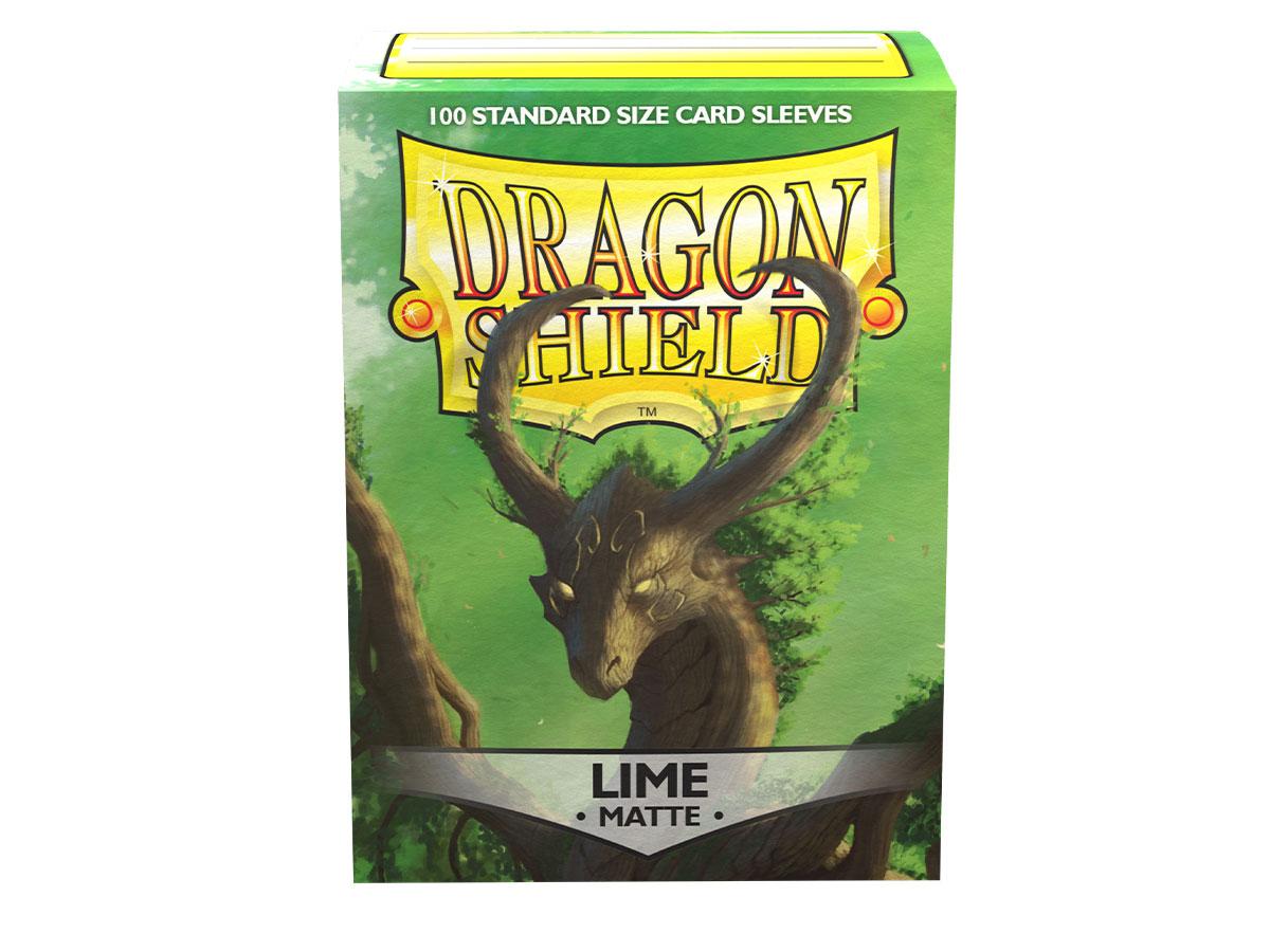 Dragonshield Card Sleeves Matte - Lime