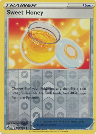 Pokemon Card Astral Radiance 153/189 Sweet Honey Item Reverse Holo Uncommon