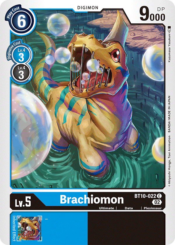 Digimon Card Xros Encounter Brachiomon BT10-022 C