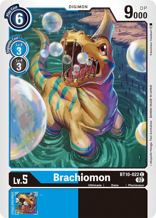 Digimon Card Xros Encounter Brachiomon BT10-022 C