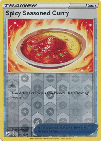 Pokemon Card Astral Radiance 151/189 Spicy Seasoned Curry Item Reverse Holo Uncommon