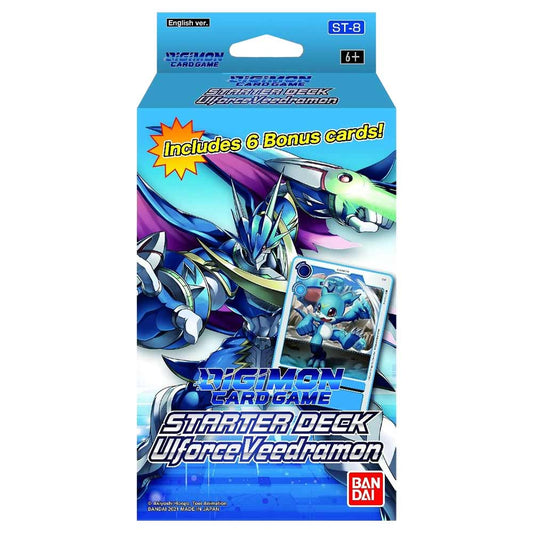 بطاقة ديجمون لعبة ST-08 Ulforce Veedramon Starter Deck