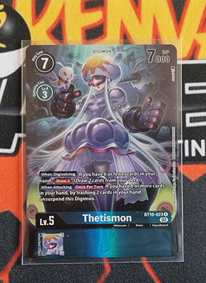 Digimon Card Xros Encounter Thetismon Alt Art BT10-023 R