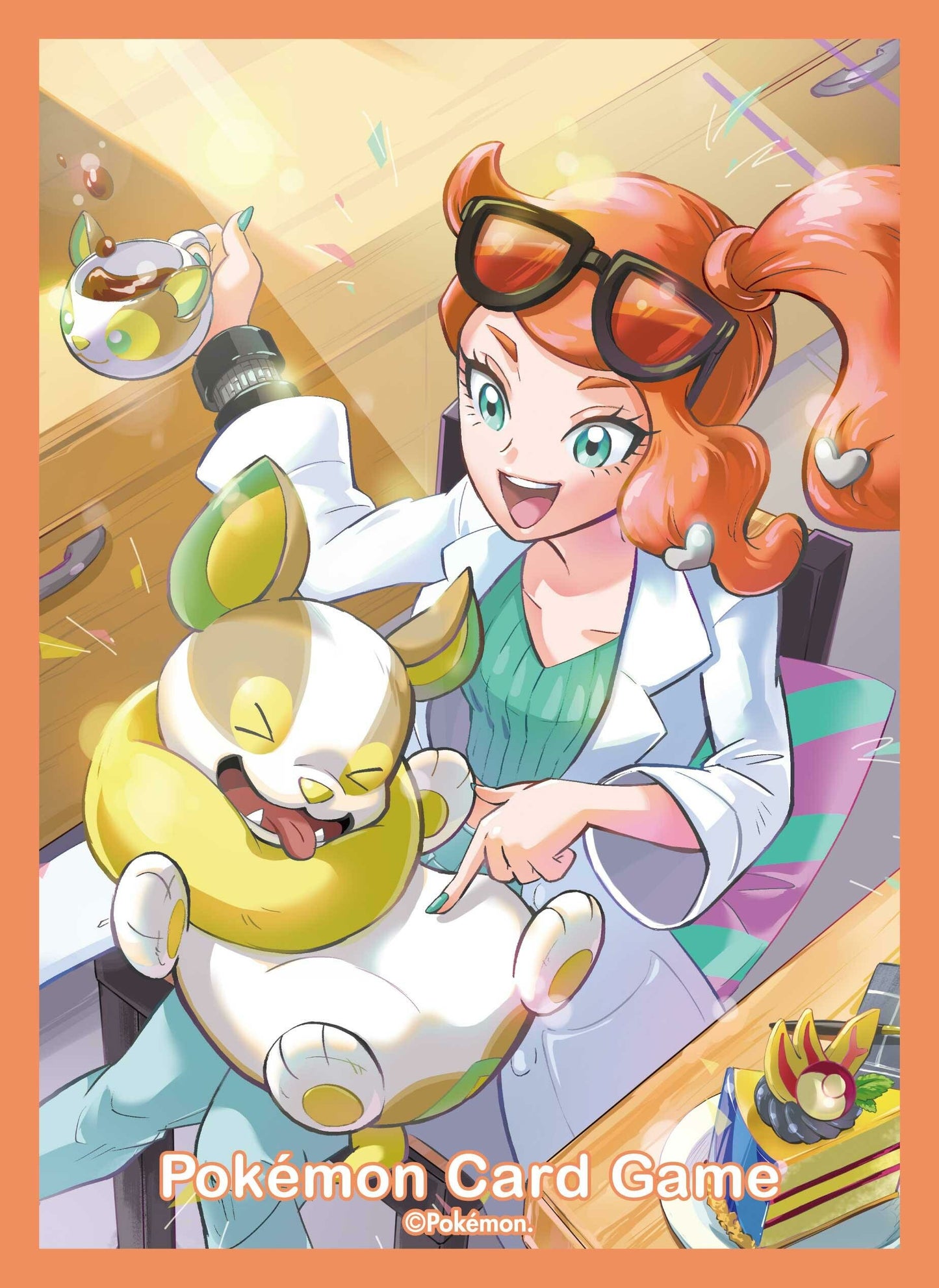 Pokemon Card Game Rubber Playmat Set Sonia *Japan Exclusive!*