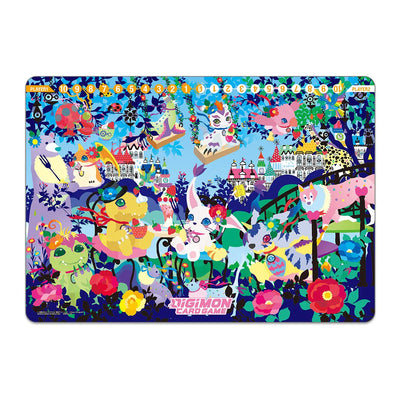 Digimon Card Game Playmat & Card Set 2 "Floral Fun" (PB-09)