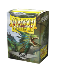 Dragonshield Card Sleeves Matte - Olive