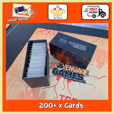 Pokemon Box'O Cards 200 Authentic Pokemon Cards Bundle Lot Set