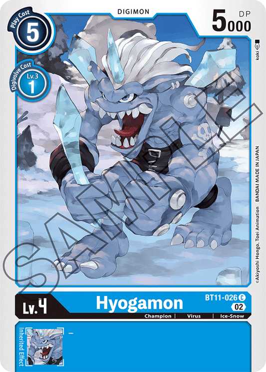 Digimon Card Dimensional Phase Hyogamon BT11-026 C