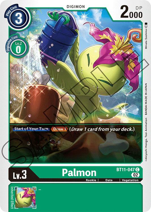 Digimon Card Dimensional Phase Palmon BT11-047 C