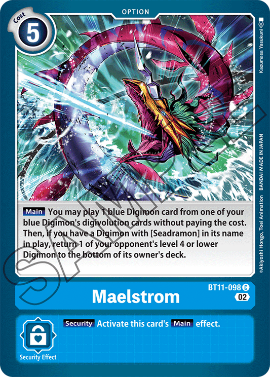 Digimon Card Dimensional Phase Maelstrom BT11-098 C (Foil)