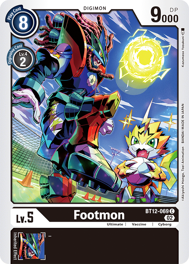 Digimon Card Across Time Footmon BT12-069 C